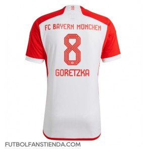 Bayern Munich Leon Goretzka #8 Primera Equipación 2023-24 Manga Corta